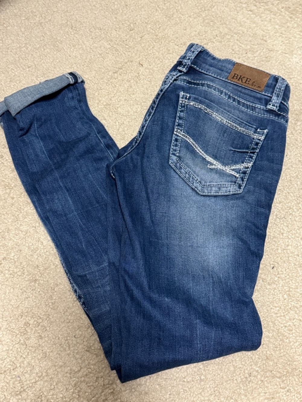BKE 25R Stella Indigo Blue Slim Denim Jeans
